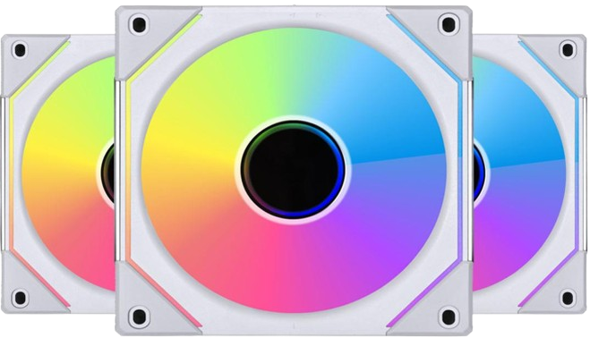 Lian Li Uni Fan SL-Infinity 61.3 CFM 120 mm Fans 3-Pack