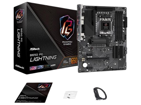ASRock B650 PG LIGHTNING ATX AM5 Motherboard